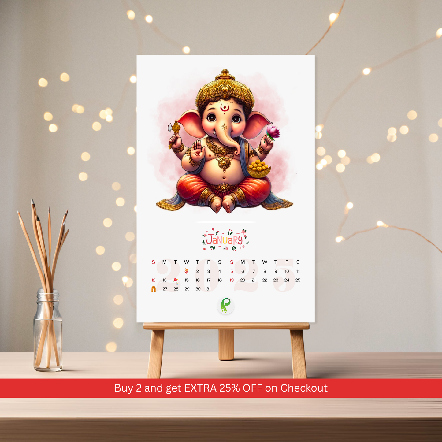 Calendar 2025: Child Gods