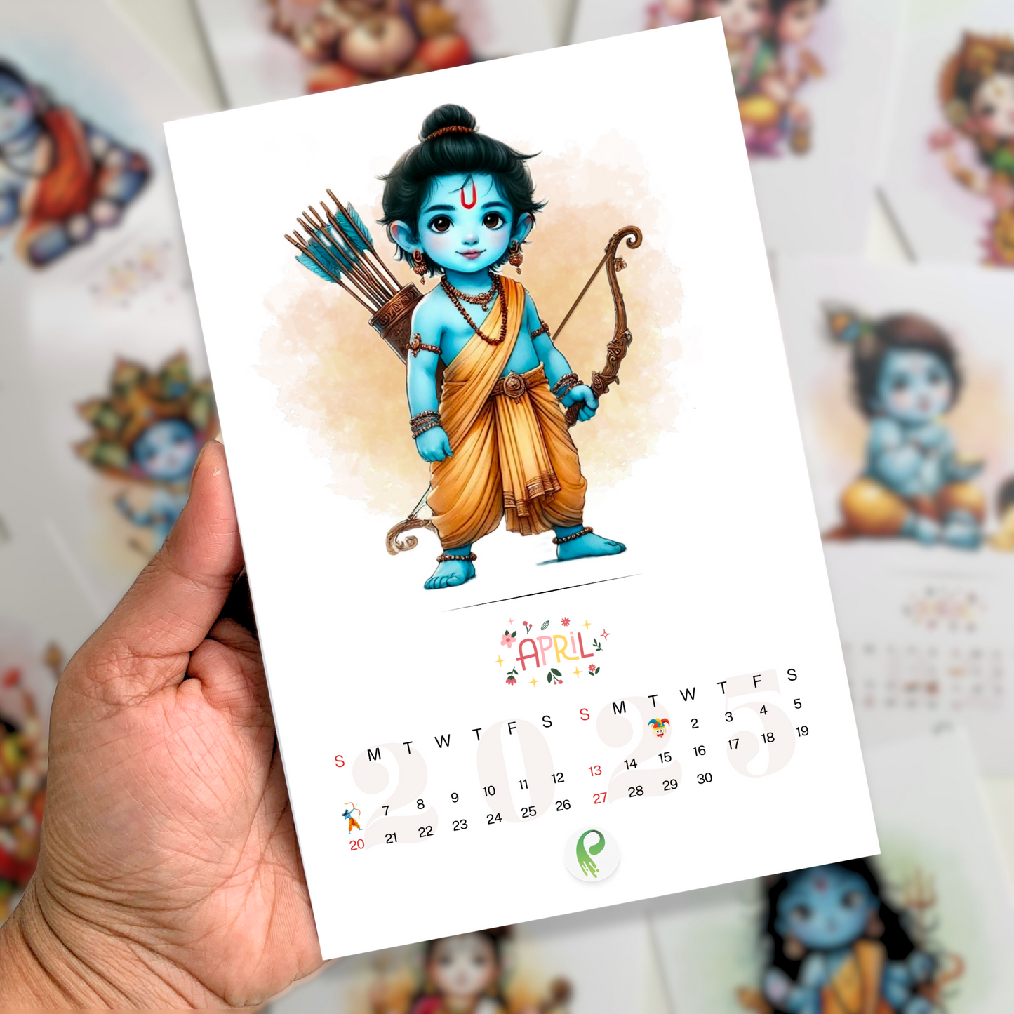 Calendar 2025: Child Gods