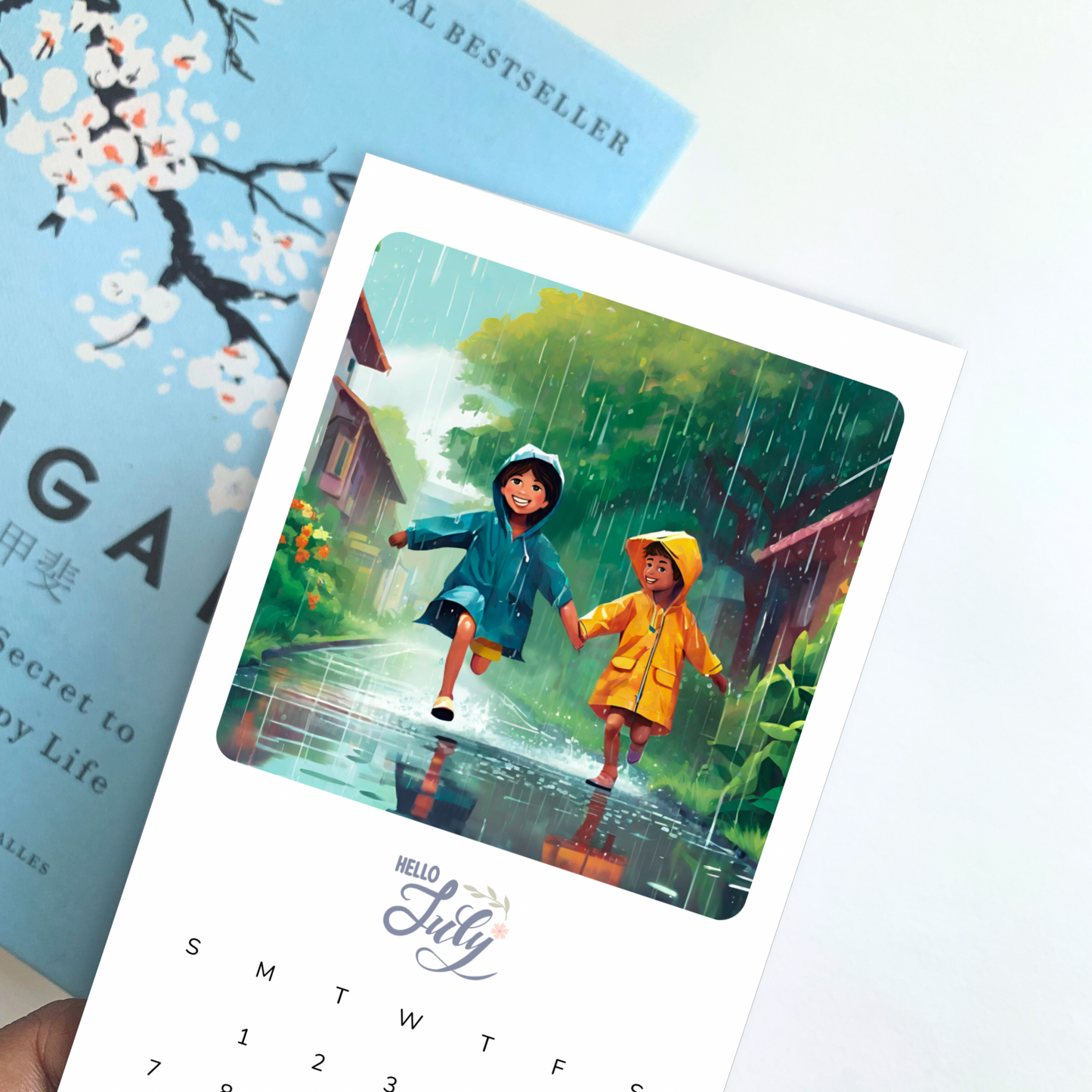 Bookmark Calendar 2024: Innocent Echoes